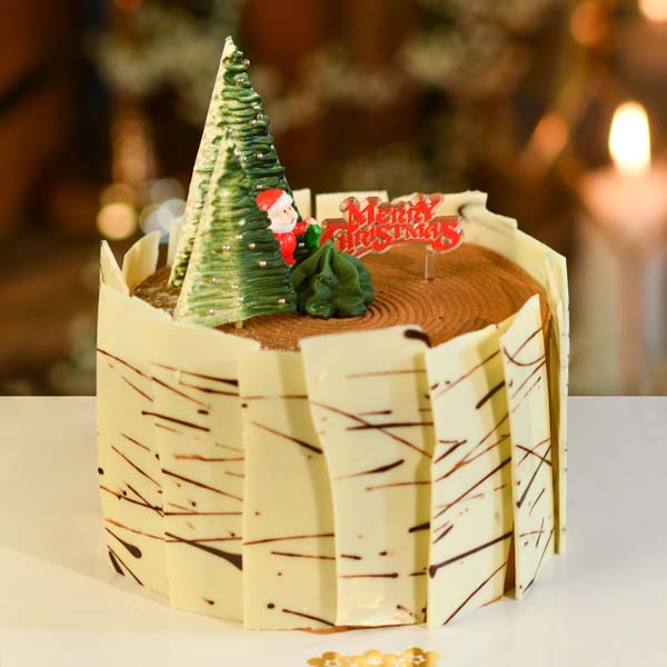 CHOCOLATE SNOW SLIDE CAKE 1.1KG (2.4LBS) - Lassana Cakes - in Sri Lanka